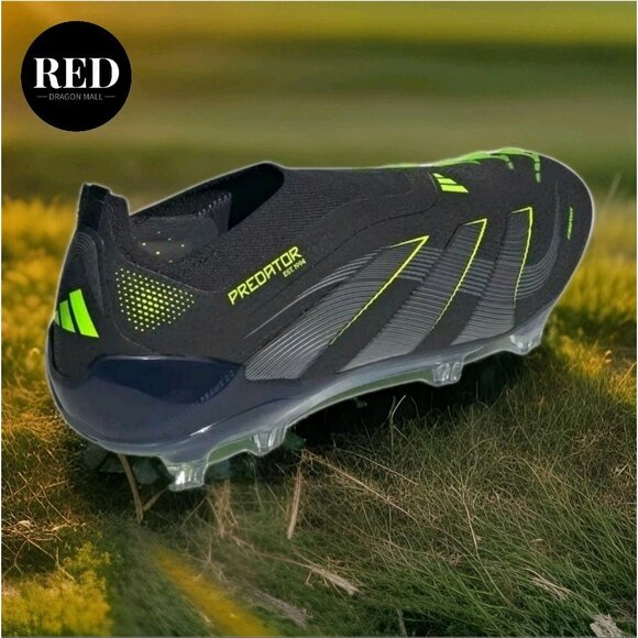 Adidas Predator Elite FG Electric Stealth Pack JI1085 - Men’s Size 8.5 main image 12